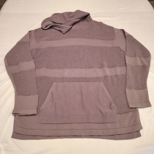 Your Neighbors Light Weight Knit Hoodie Men's Medium Grey